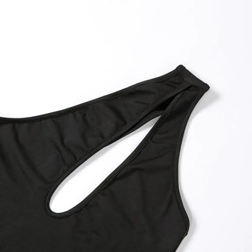 ONE SHOULDER BODYSUIT - Museofearth