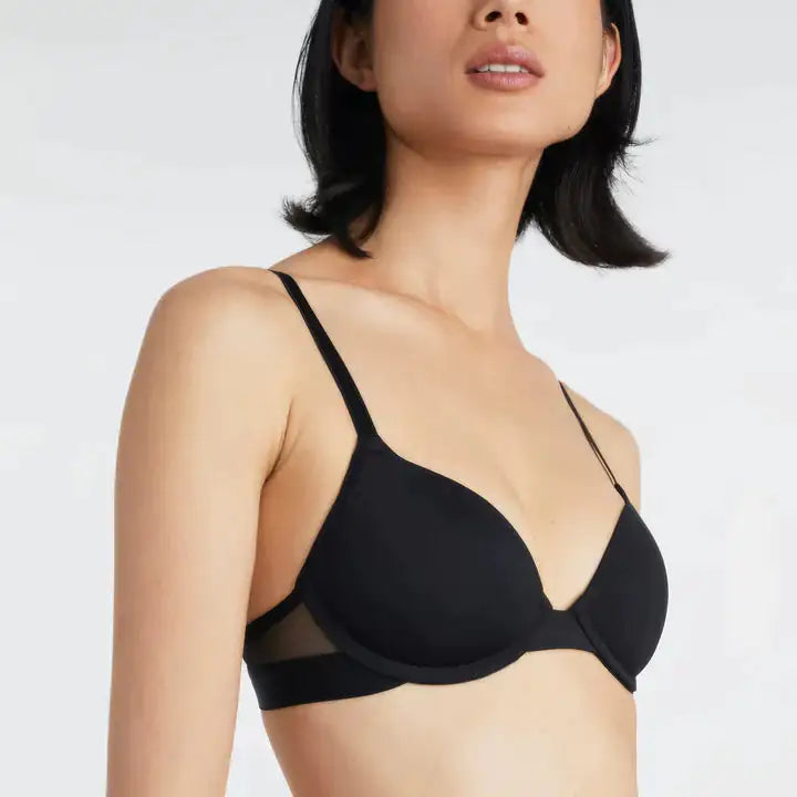 SEAMLESS PUSH UP BRAS